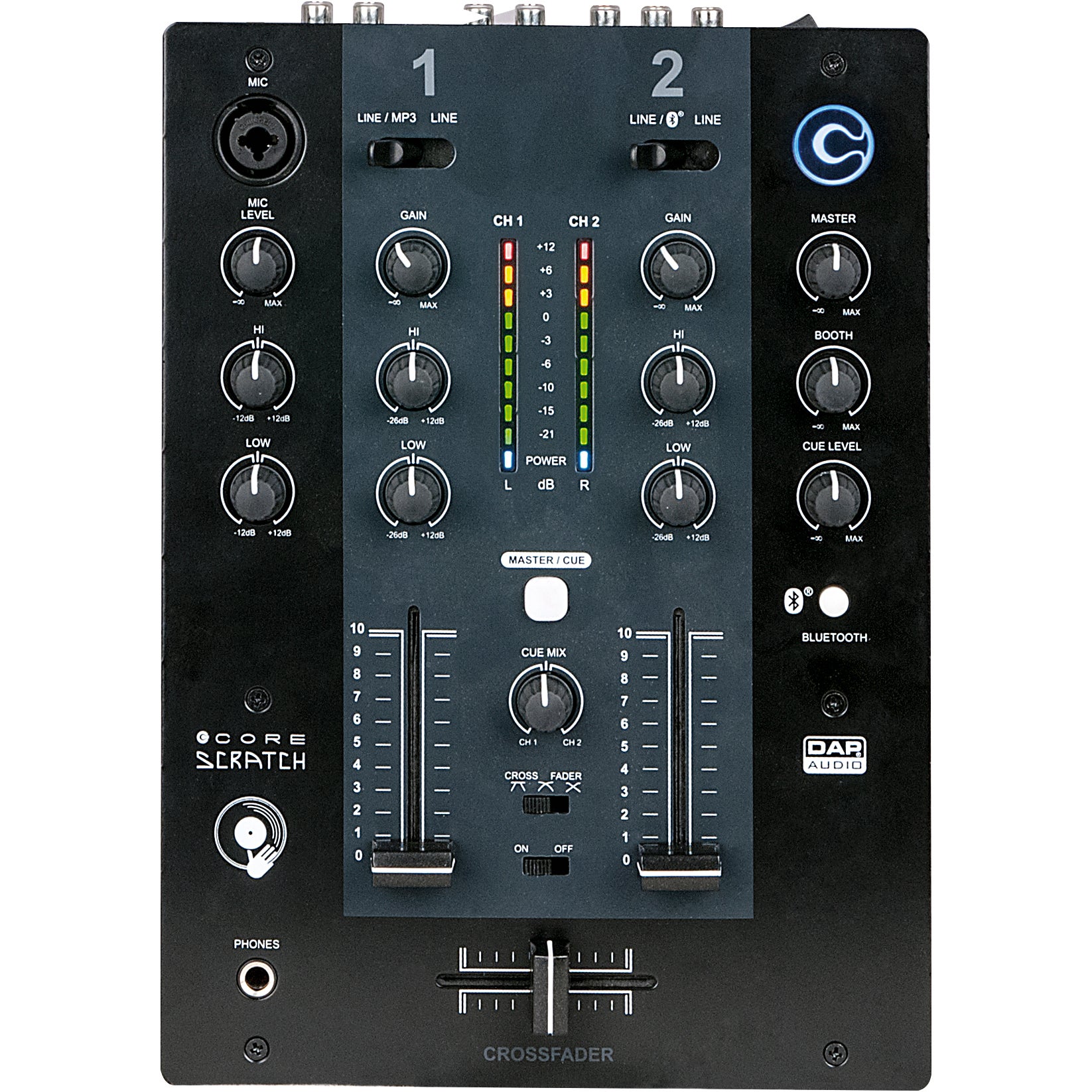 DAP CORE Scratch DJ mixer