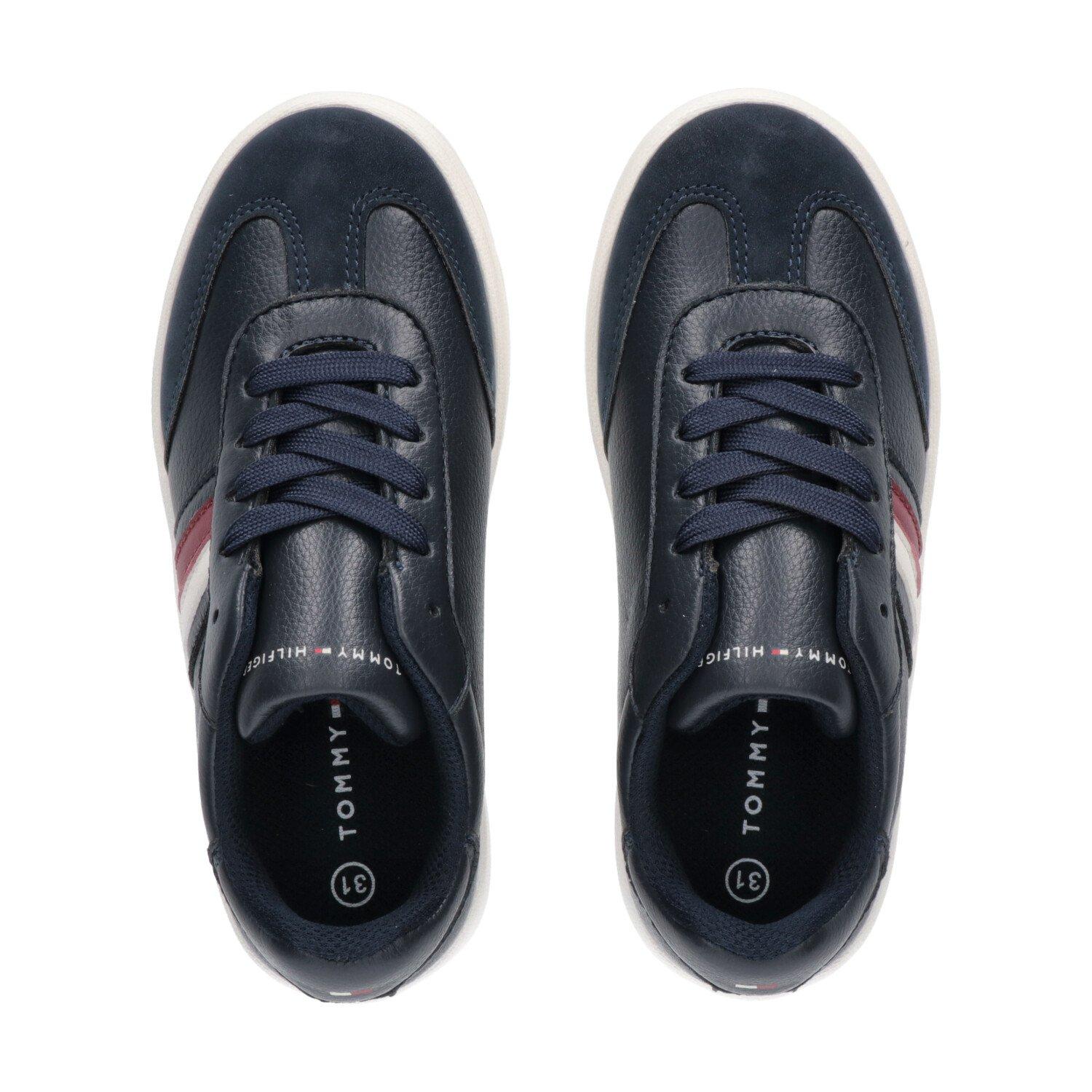 Tommy Hilfiger Flag Low Cut Trainers Juniors