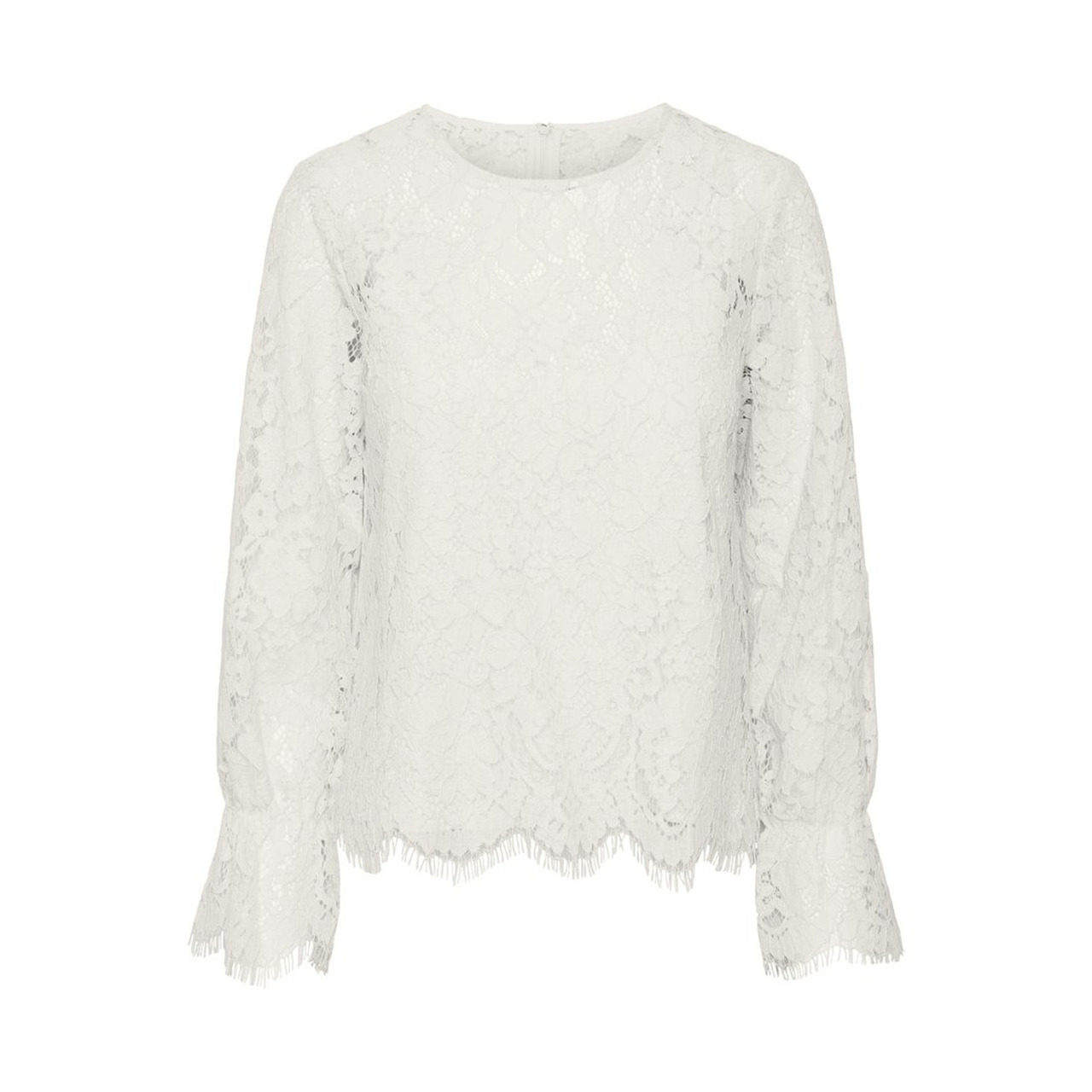 Y.A.S YASPERLA LS LACE TOP S. NOOS