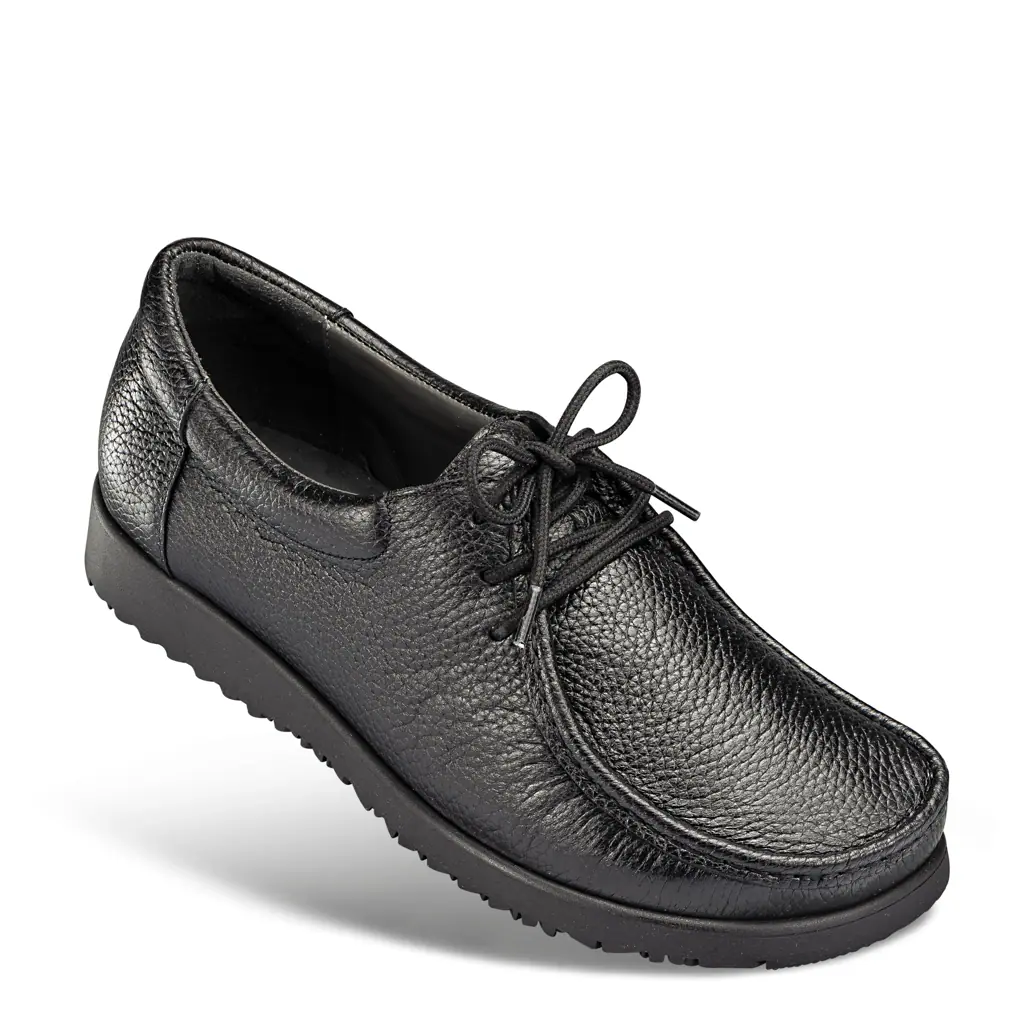 HERREN - Schnürschuh RON schwarz