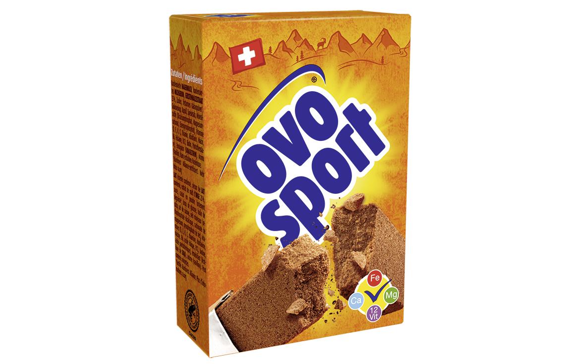Riegel Ovomaltine Sport 60 gRiegel aus malzhaltigem Getränkepulver