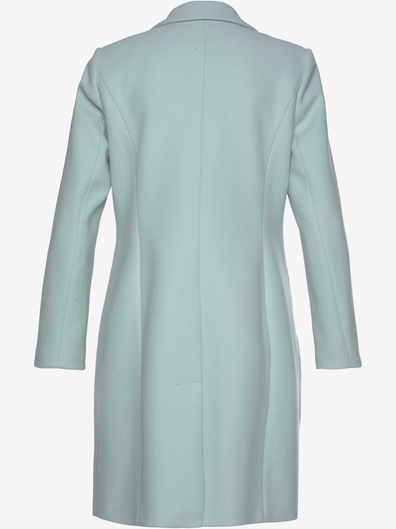 Manteau long, grand col à revers