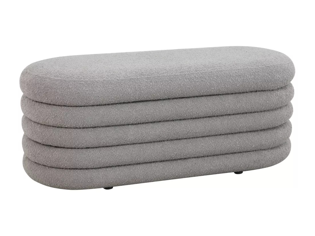 Pouf avec espace de rangement