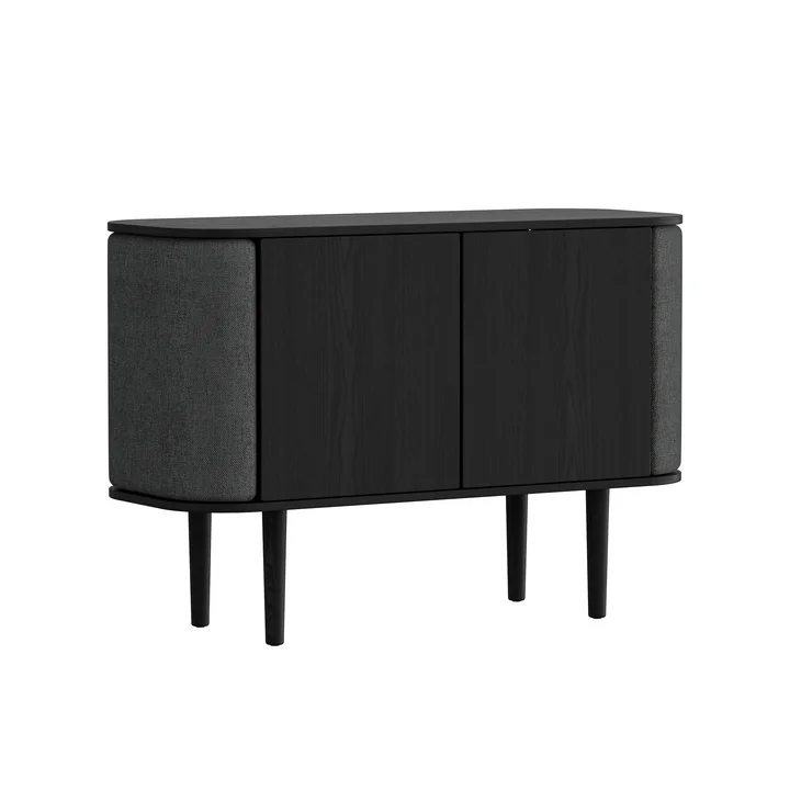 Umage - Treasures Sideboard mit 2 Türen, Eiche schwarz / shadow