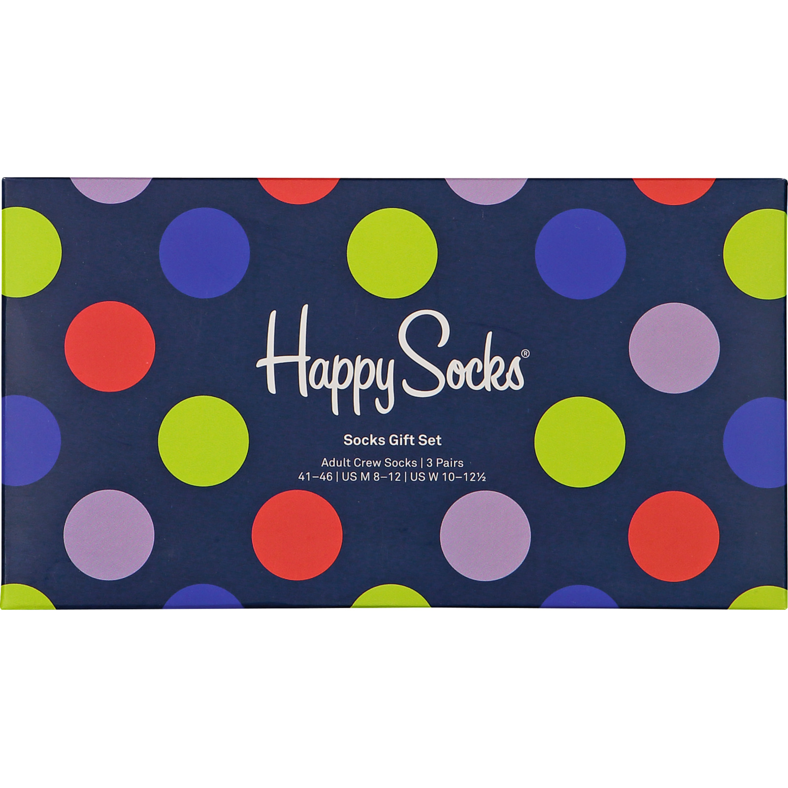Happy Socks Herren-Socken, 3 Paar hellblau