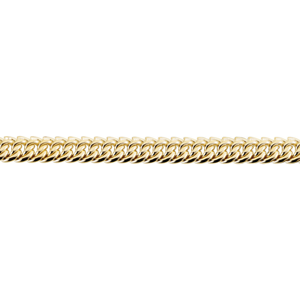 Bracelet Violette Plaqué Or Jaune