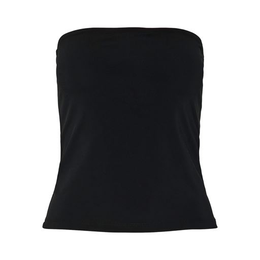 Pieces Madison Tube Top, Black, XS