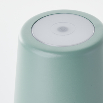 Tafellamp Kaami draagbaar LED 2W voor buiten met USB oplaadbare accu, groen