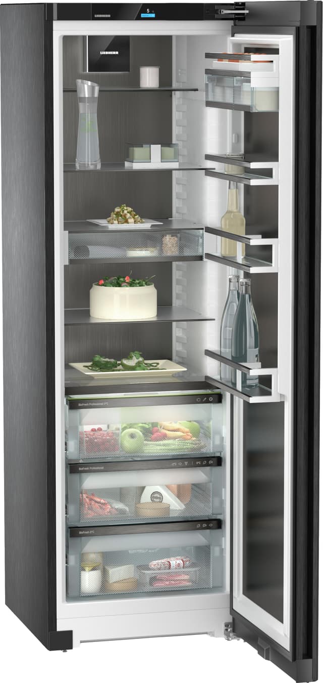 Liebherr Peak BioFresh køleskab RBbsc 528i-22 001 (Sort stål)