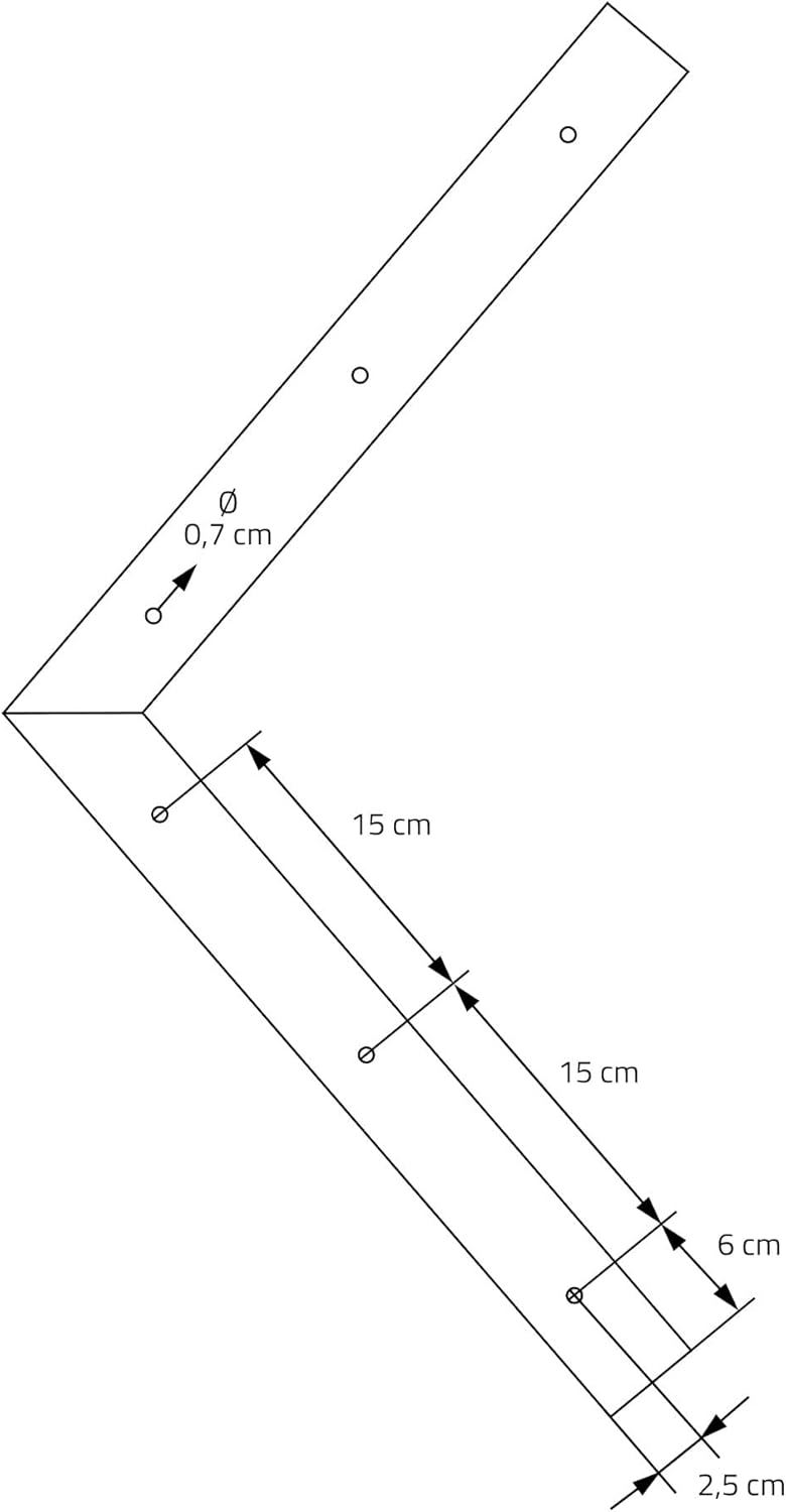 ML-Design 2er Set Tischkufen Arrow B44xH72 cm V-Form, Metall Schwarz, Industriedesign, Kufengestell für Esstische & Schreibtische, Tischgestell Tischbeine Tischuntergestell Möbelfüße für DIY-Projekte