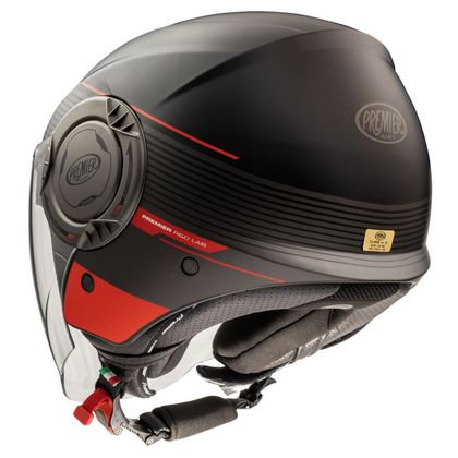 Casque Premier COOL - CH92BM - Noir / Rouge