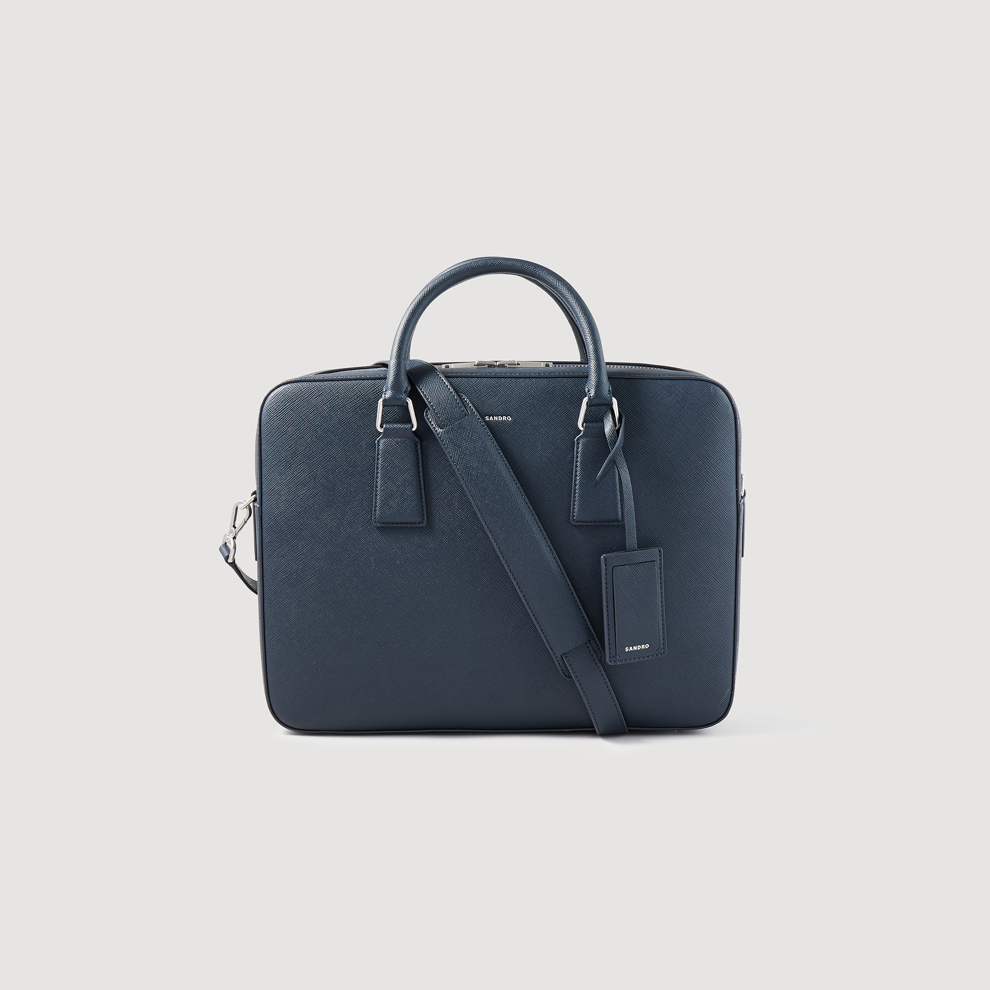 Briefcase en cuir de tannerie certifiee