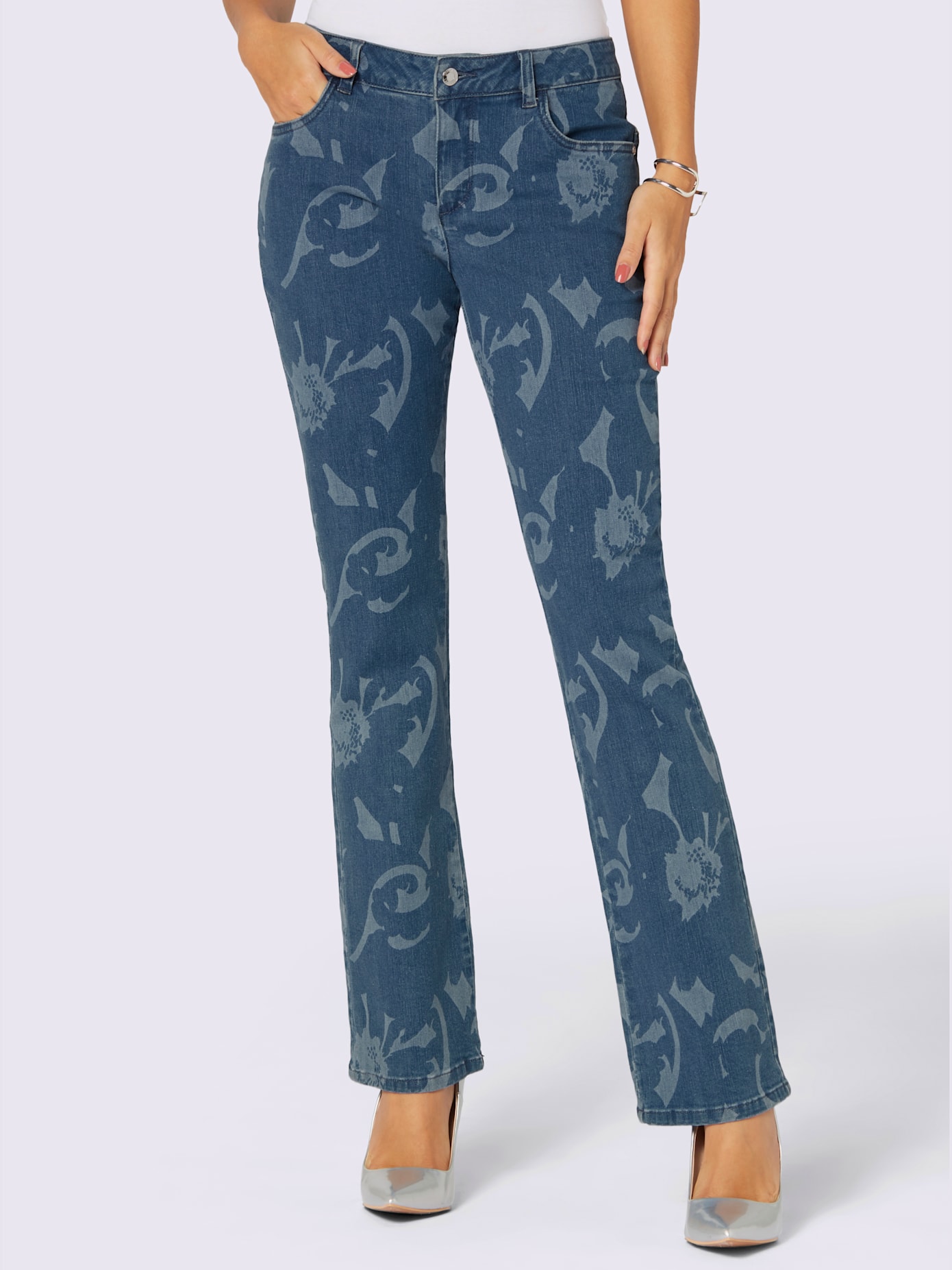 Jean coupe bootcut tendance