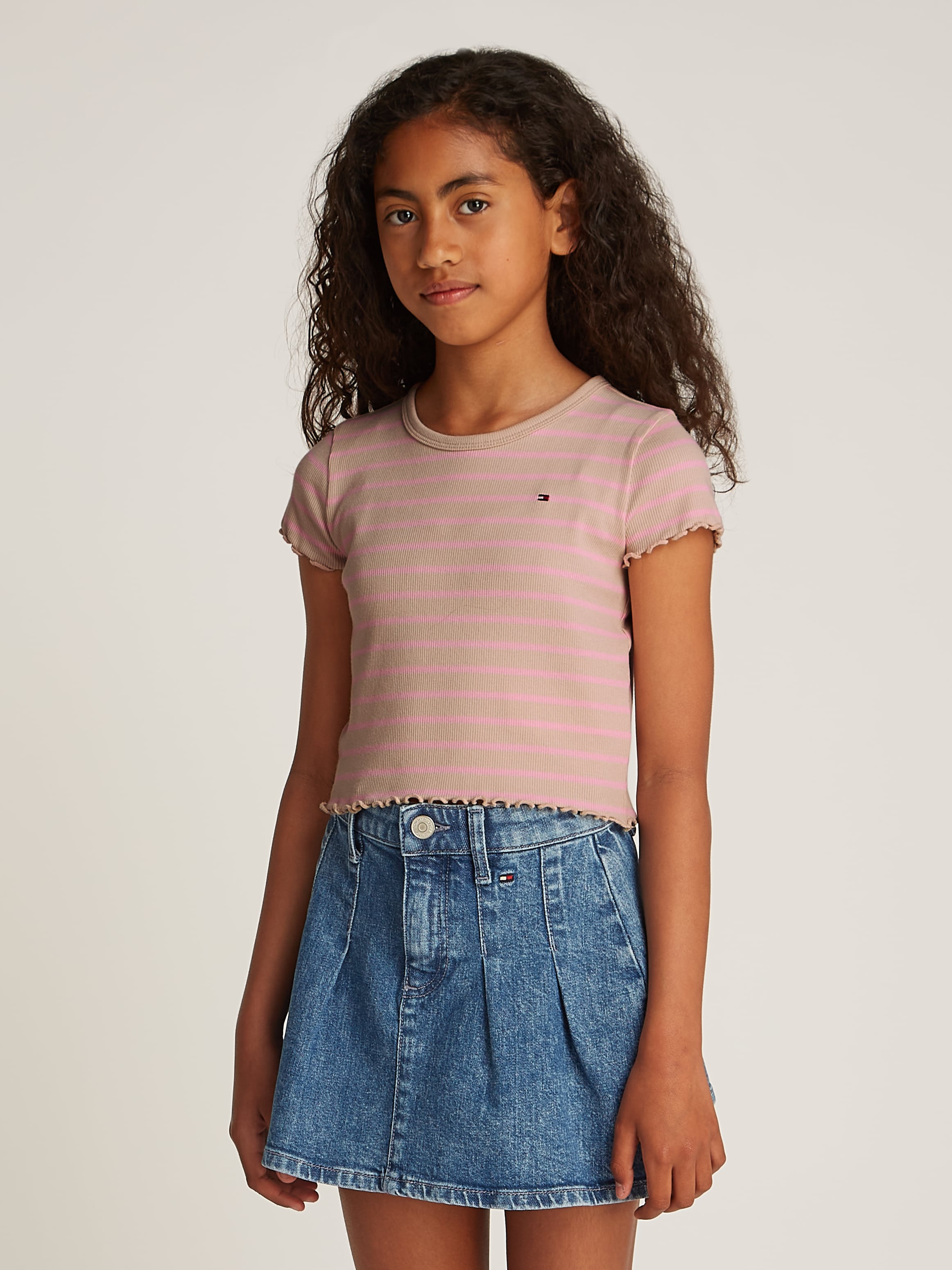 Tommy Hilfiger T-Shirt , mit Streifenmuster
