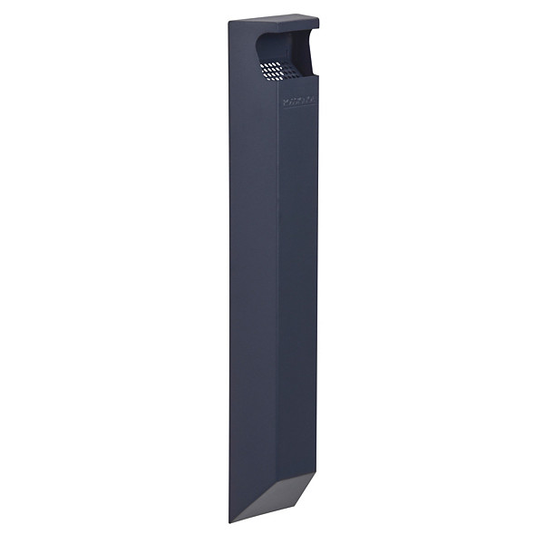 Cendrier mural Rossignol Arkéa sans serrure 3 L anthracite mat