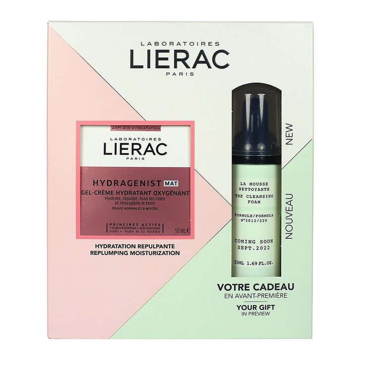 Coffret Hydragenist été gel-crème 50ml et crème moussante 50ml offerte