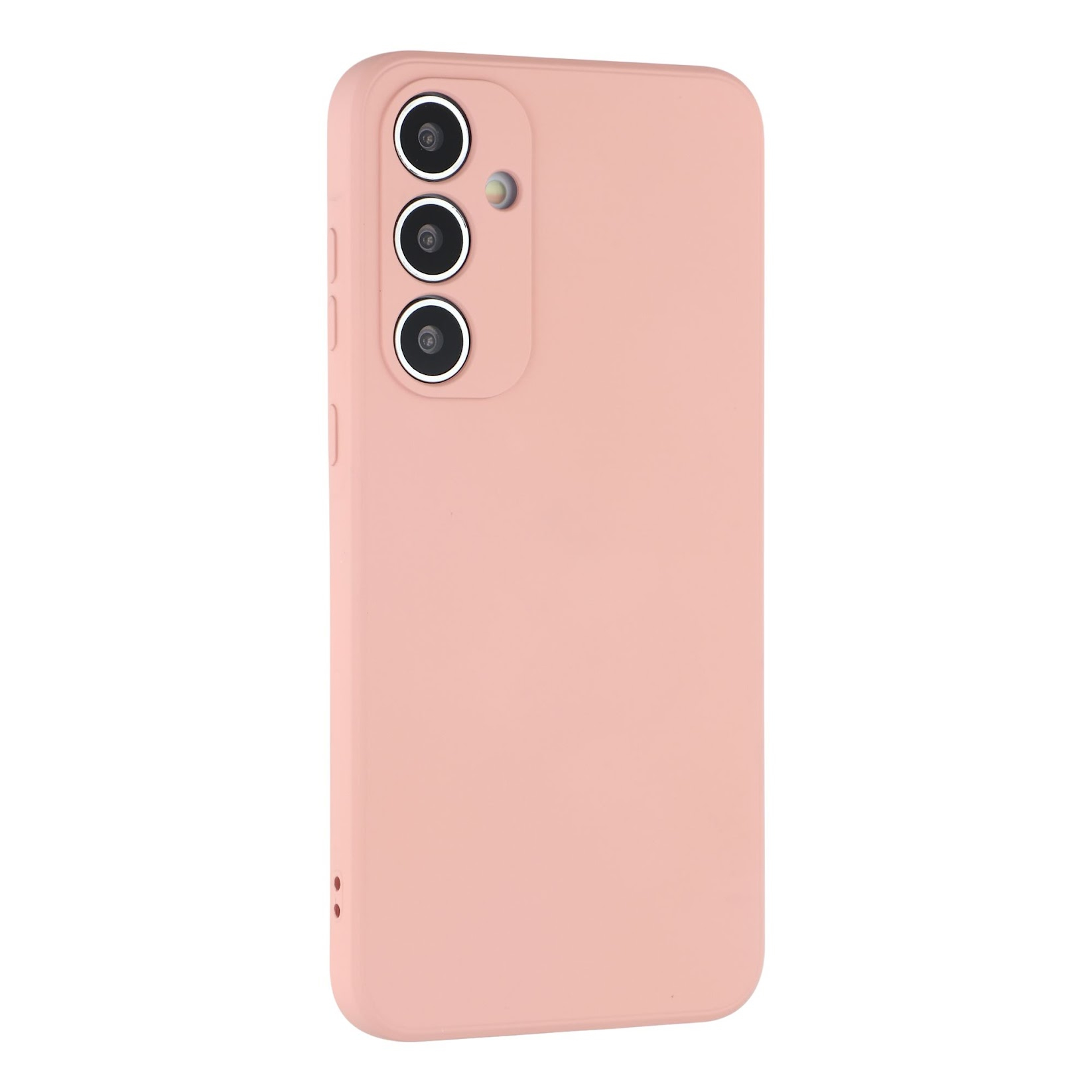 Samsung Galaxy A55 Gummi Case Hülle mit Kameraschutz - Rosa