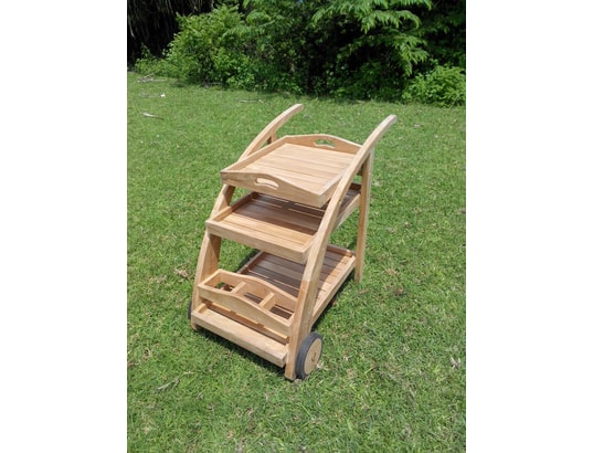 TECK LINE - Desserte de Jardin JAZZ Teck Premium