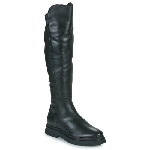 JB Martin - OLYMPE - VEAU NOIR / TOILE STRETCH NOIR
