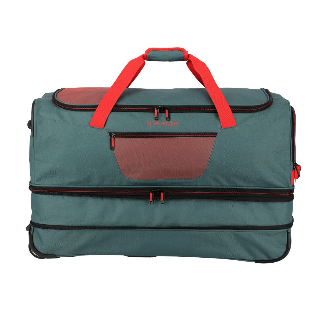 Basics Wheeled Duffle L Exp. green/orange Green Orange