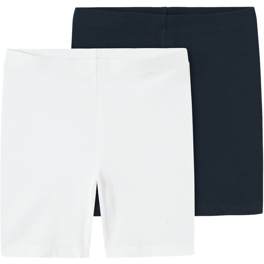 name it Radlershorts Nmfvivian 2er Pack Dark SapphireBright White