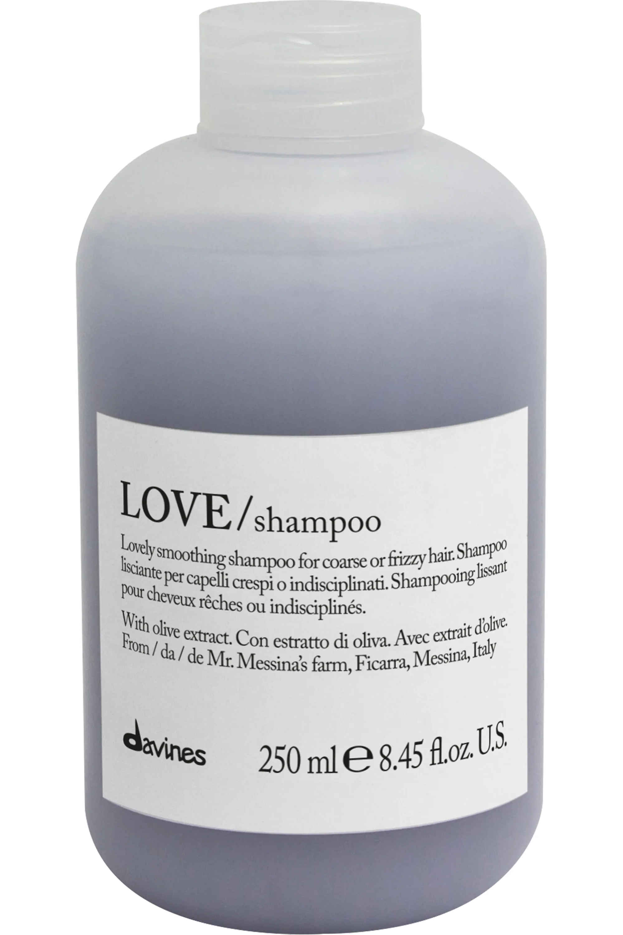 Davines Shampoing pour cheveux indisciplinés Love Smooth-250 ml