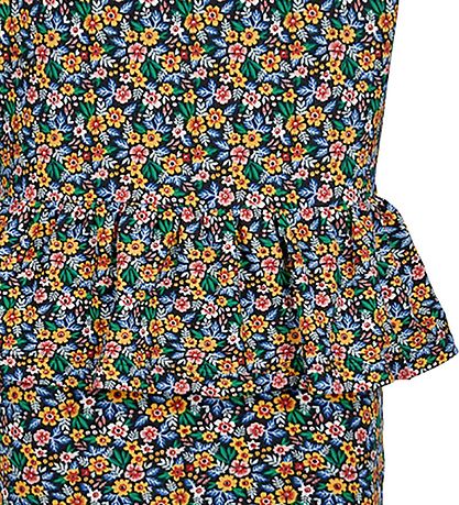 The New Kleid - Ully - Navy Blazer m. Blumen