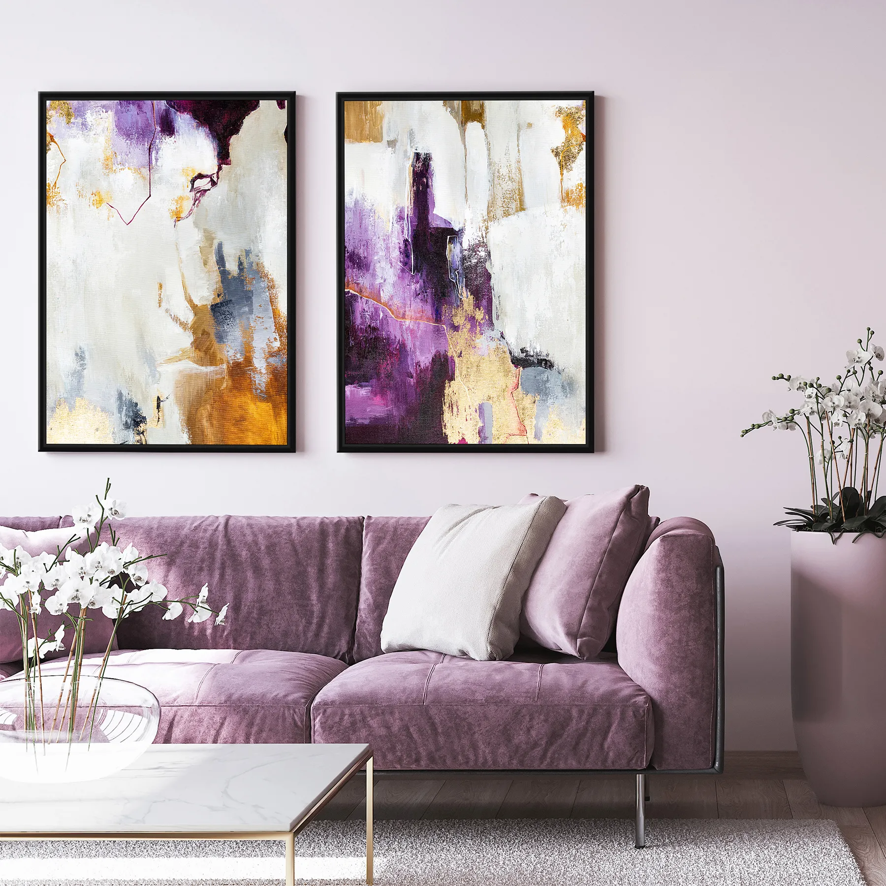 Incado Mixed Media Plakat - Abstract IV