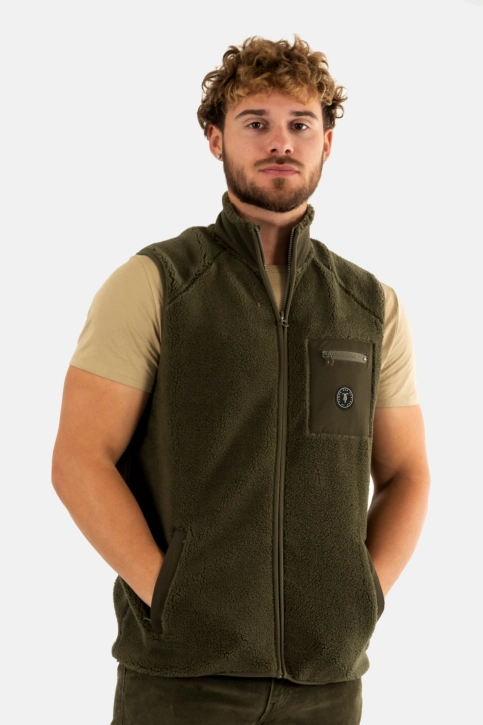 Gilets ss manche Le Temps Des Cerises rudy 9002 forest