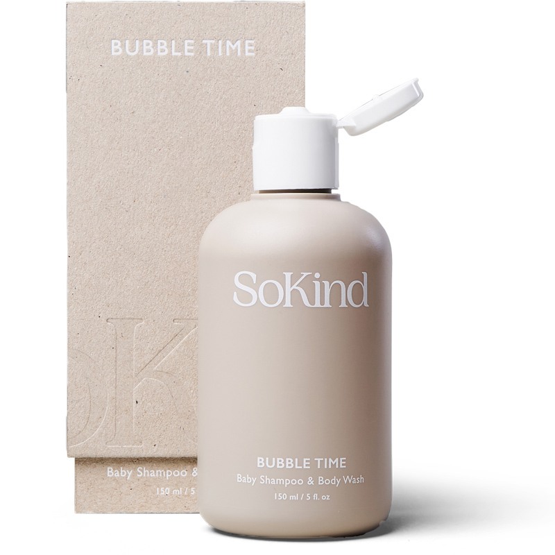 SoKind Bubble Time Baby Shampoo & Body Wash 150 ml