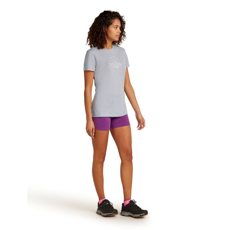 Merino 150 Tech Lite SS Tee Sunrise Sumit - T-shirt en laine mérinos femme