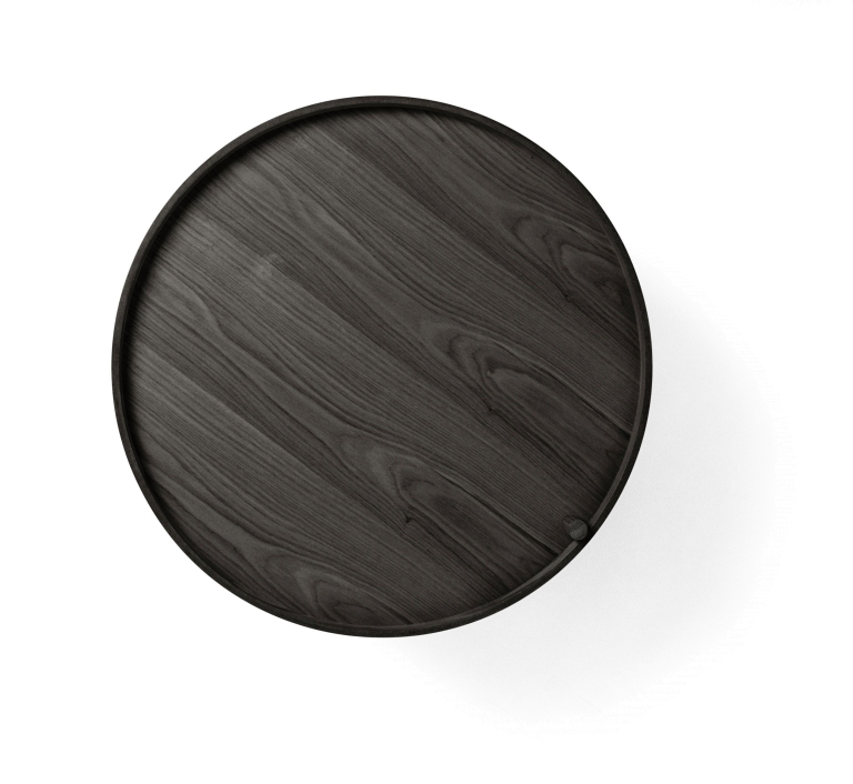 Audo Copenhagen Turning salontafel wit eiken/chroom