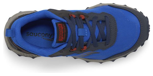 Chaussures de Trail Running Enfant Saucony Peregrine Kdz Bleu
