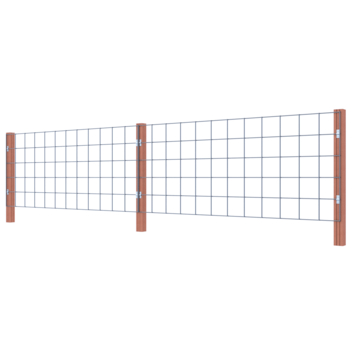 Gaas startpakket tuinhek hardhout ca. 75 x 180 cm liggend