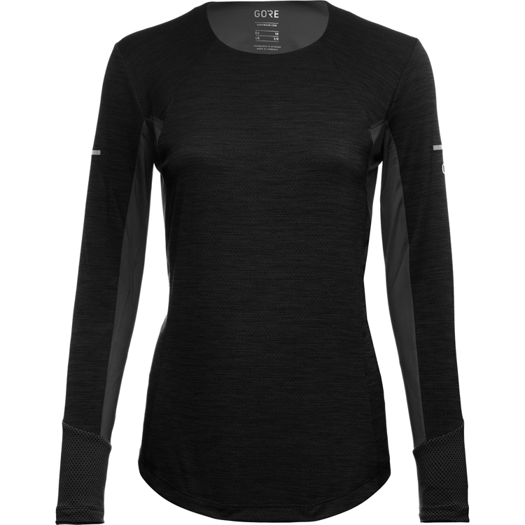 gore w vivid ls shirt 576 100756 ny black