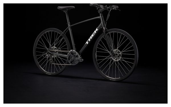 Vélo de Ville Sportif Trek FX 1 Disc Shimano Tourney/Altus 8V 700 mm Noir Satin