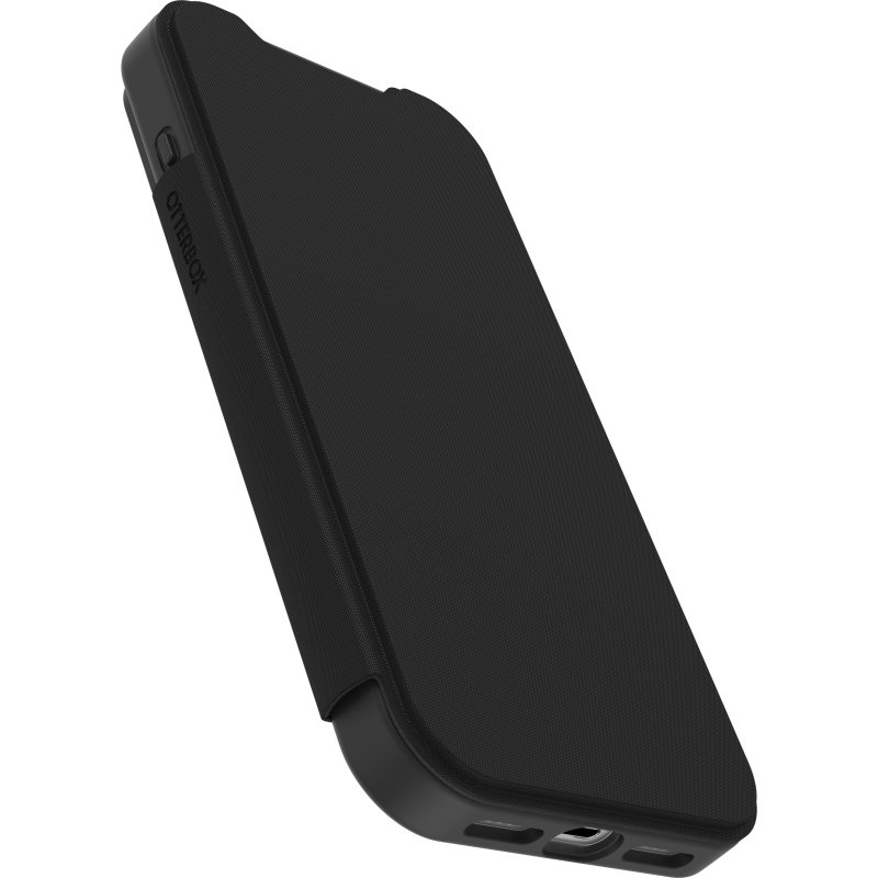 OtterBox React Folio MagSafe Series pour Apple iPhone 17 Pro Max, noir Crystal, transparente/noir