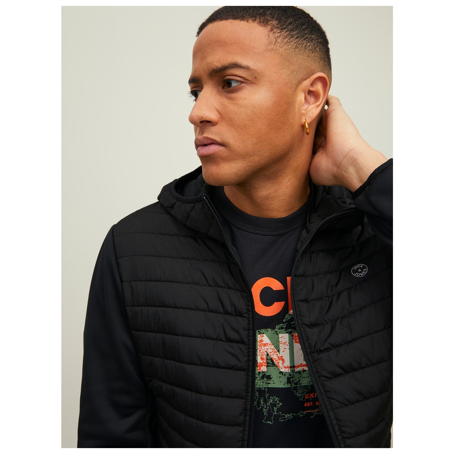Jack & Jones ! JJEMULTI QUILTED JACKET NOOS