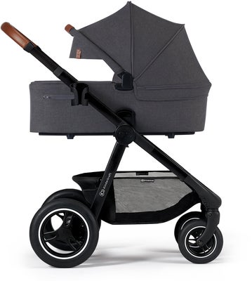 Kinderkraft EVERYDAY 2-i-1 Duovogn, Dark Grey/Black