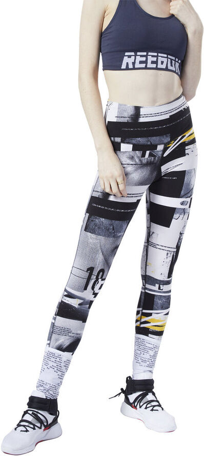 Reebok Meet You There Cotton Leggings Multifarvet