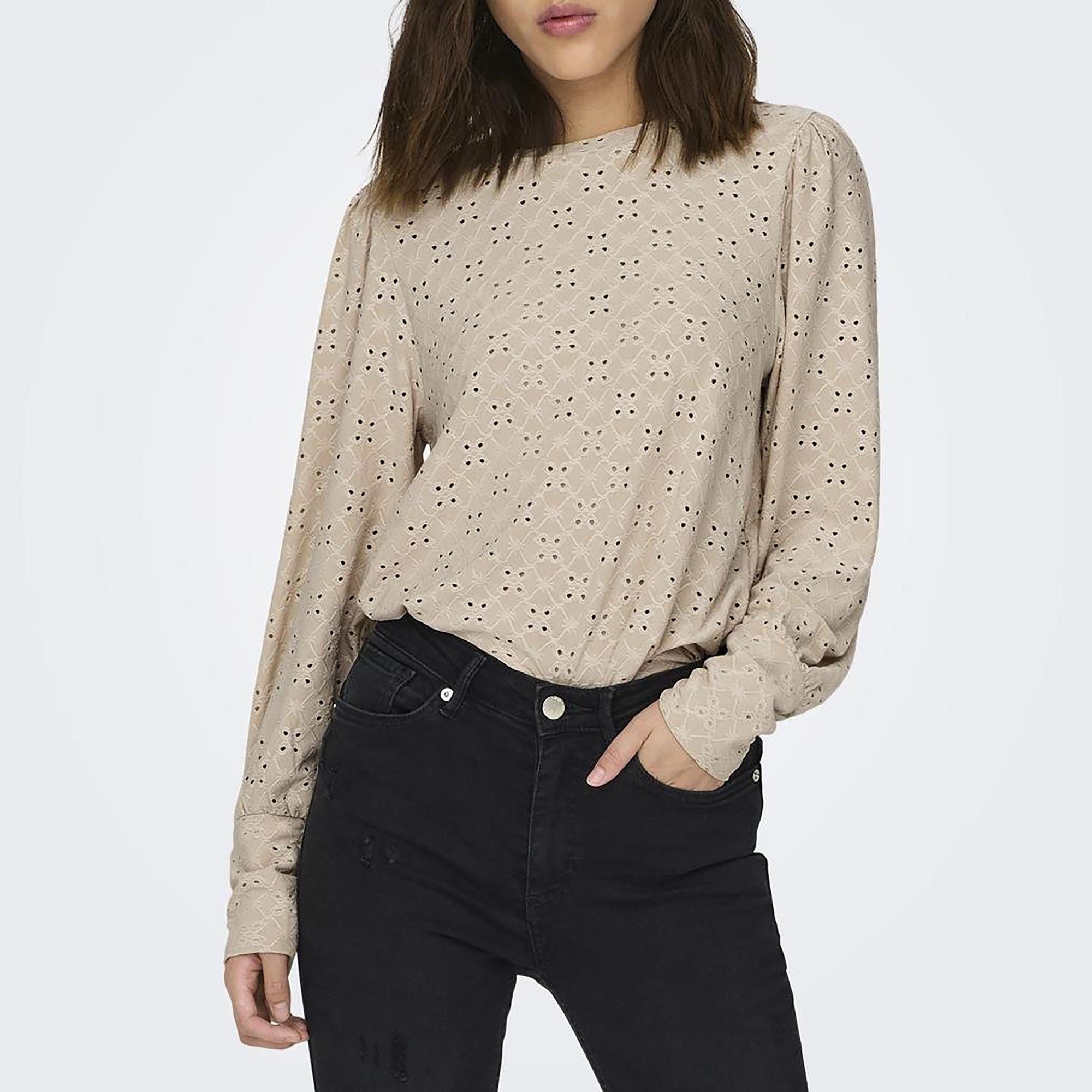 Blouse Femme beige