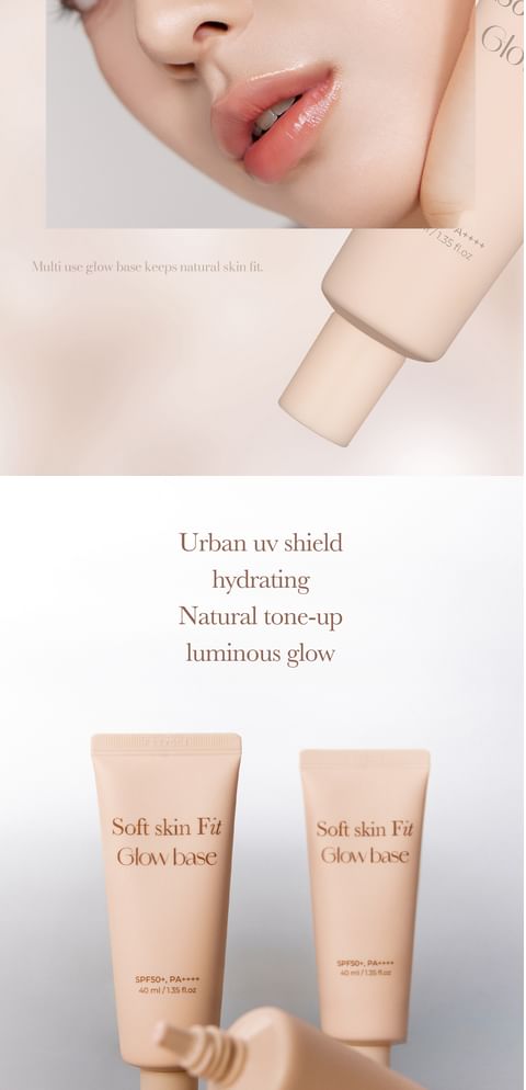 mude - Zachte huid Fit Glow Base