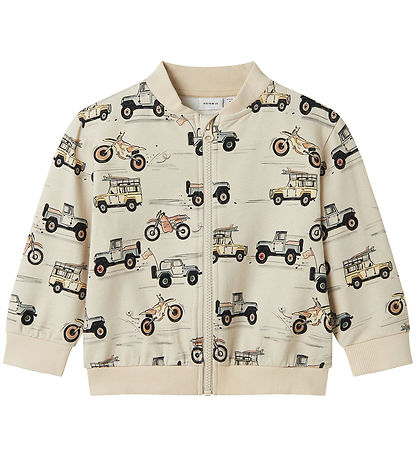Name It Sweat Cardigan - NmmHekar - Peyote m. Autos