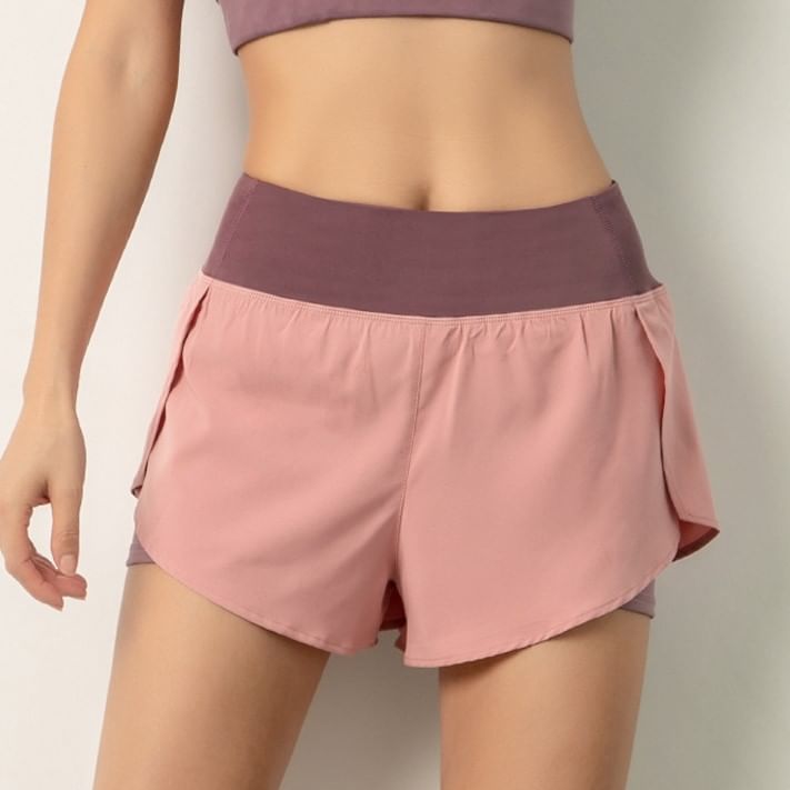 Bolgivy - Hoge taille sweatshorts