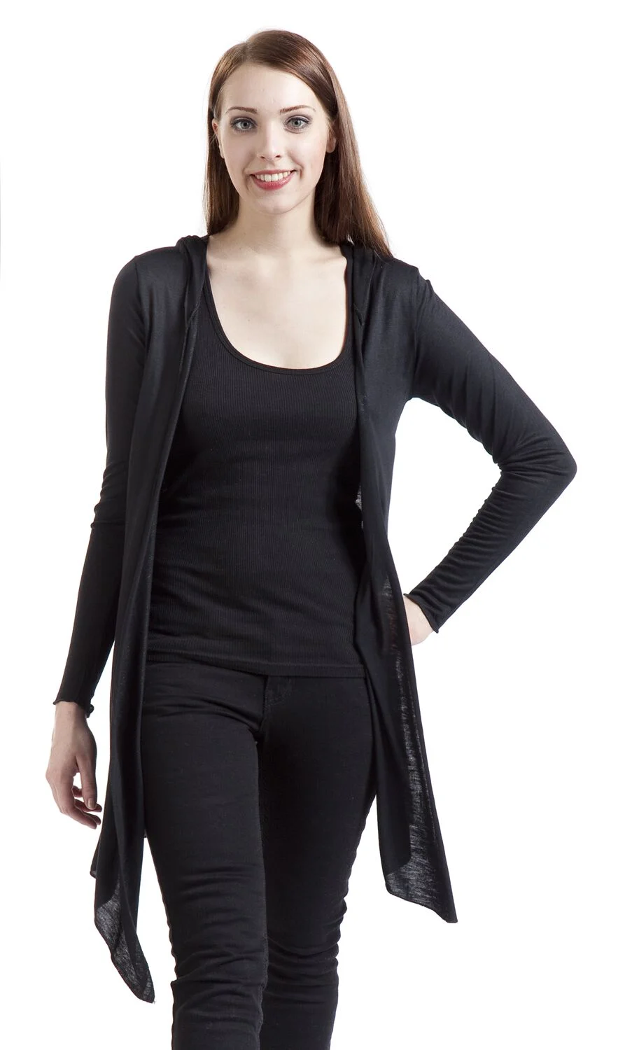 Overlay Hood | Black Premium by EMP Cardigan