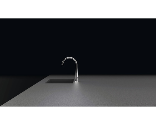 Keukenkraan met eenhendelmengkraan GOTA chroom 521000