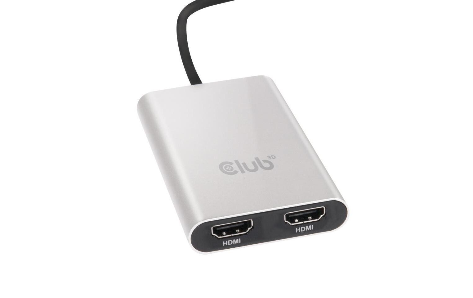 Adapter CSV-1574 Thunderbolt 3 - HDMI<br>Dual Monitor 4K 60Hz Thunderbolt 3 auf HDMI 2.0 Adapter