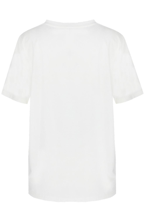 Fluresk witte dames t-shirt