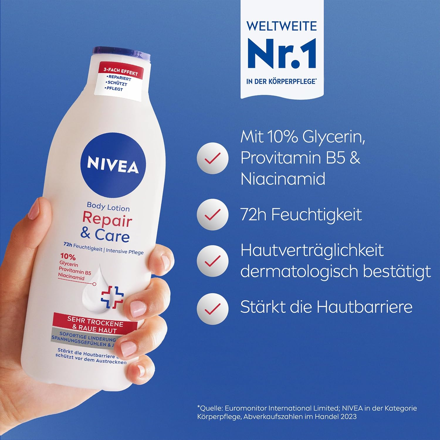 (400ml) Repair & Care Body Lotion Sehr Trockene Haut (88184)