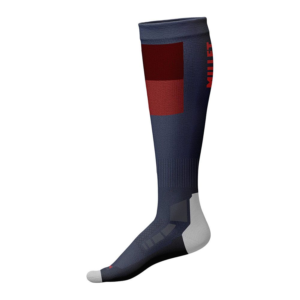 Millet COSMIC - Chaussettes Homme saphir/rouge